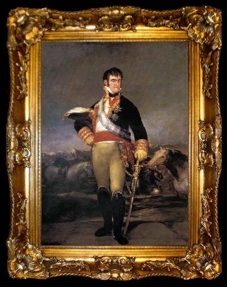 framed  Francisco Jose de Goya Portrait of Ferdinand VII, ta009-2